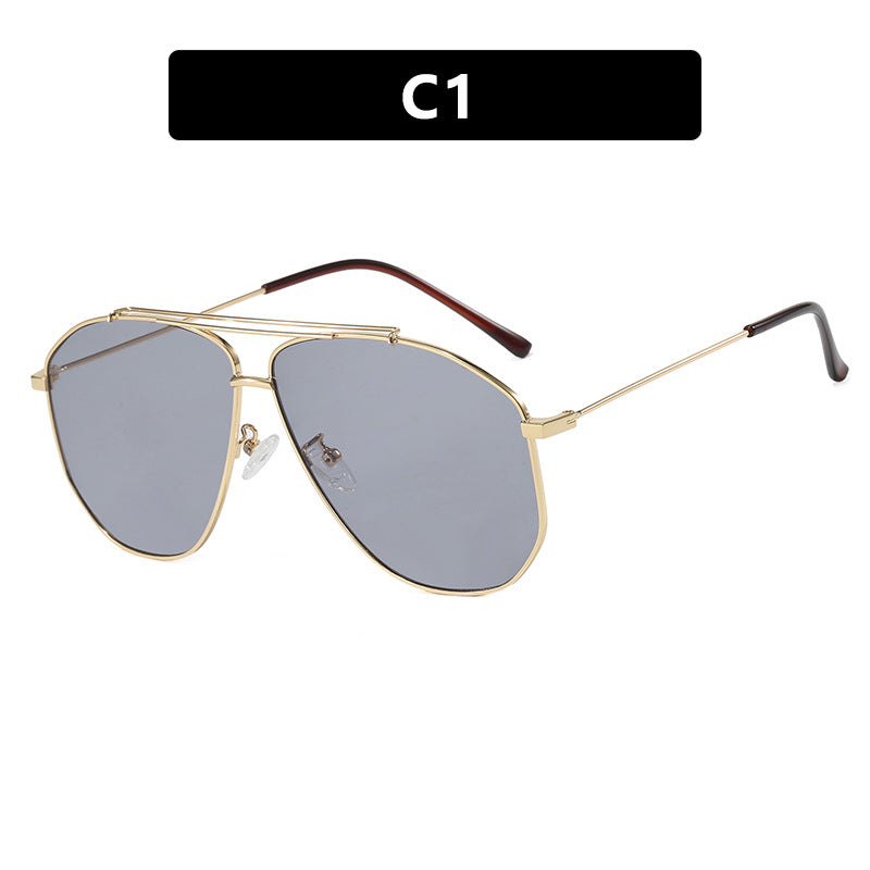 Women's creative pilot sunglasses with striking frame Bowlift