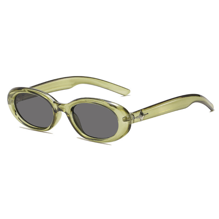 Retro-Inspired Oval Sunglasses Bowlift