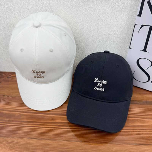 Unisex Casual Embroidered Cap Bowlift