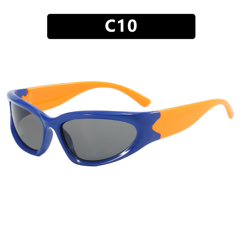 Women's sporty sunglasses with ergonomic design and polarized lenses Bowlift