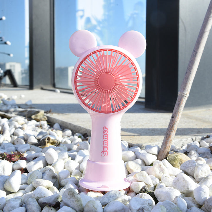 Cute Portable Handheld Fan Bowlift
