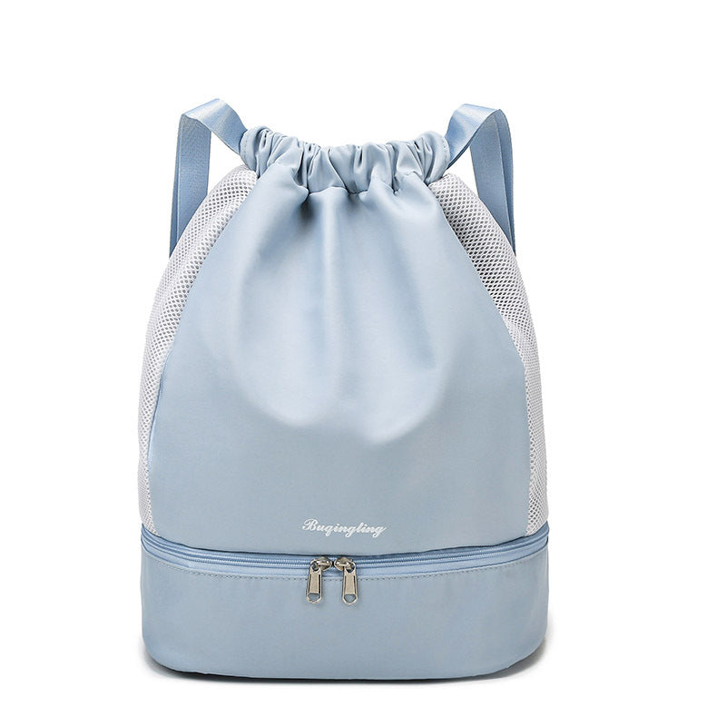 Mesh Drawstring Sports Backpack