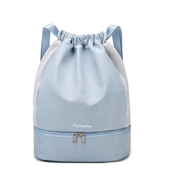 Mesh Drawstring Sports Backpack