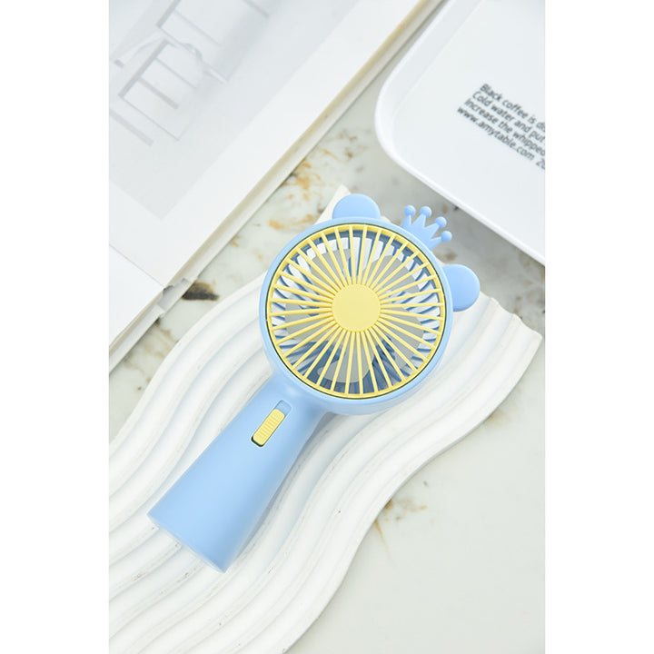 Ladies Portable Hand Fan with Original Antler Design Bowlift