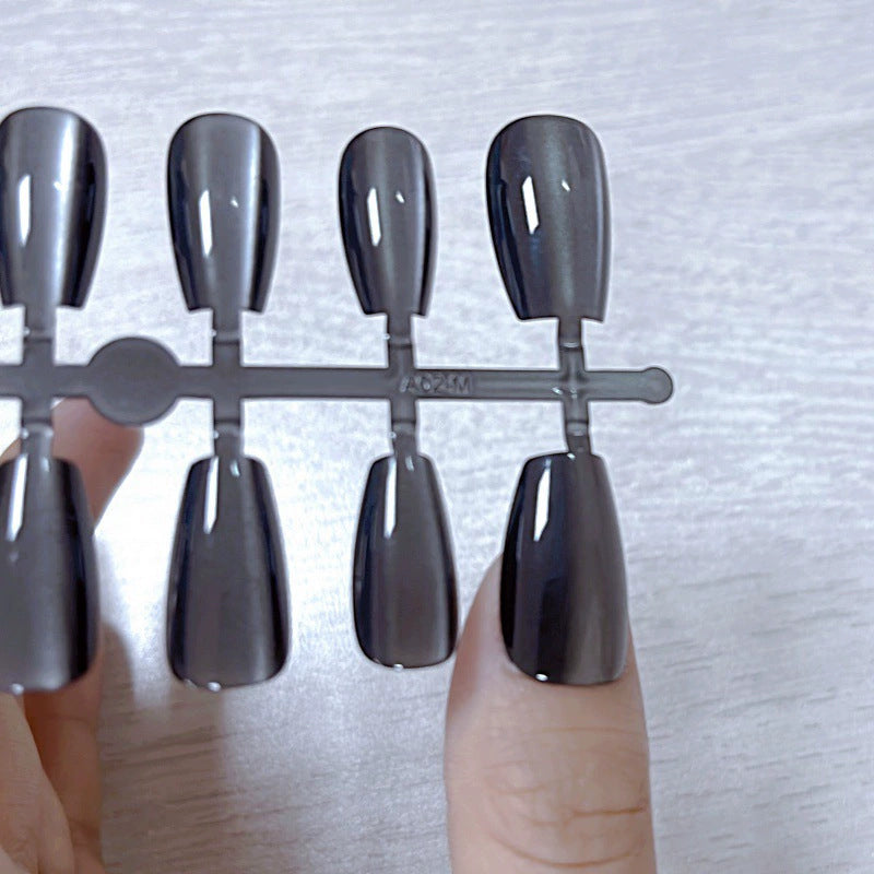 Glamorous Glossy Press-On Nail Extensions Bowlift