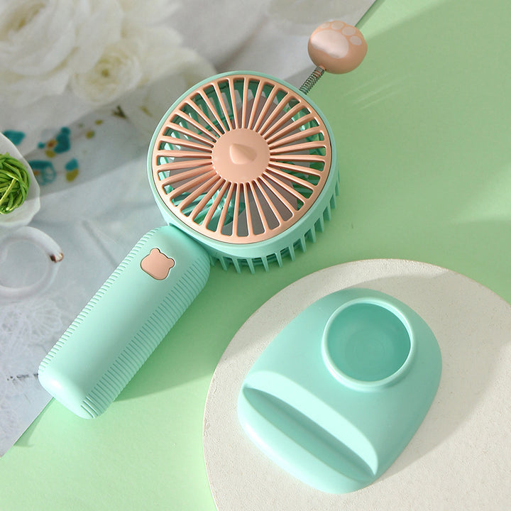 Unisex Portable Table Fan in Animal Design Bowlift