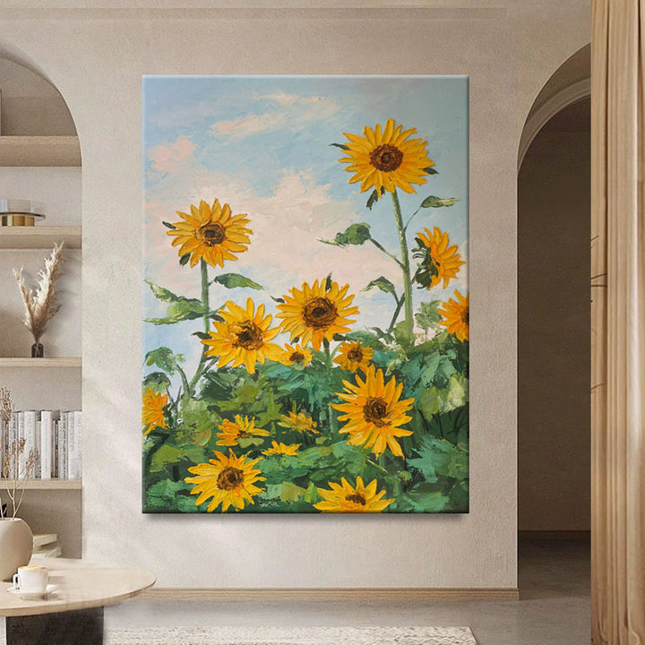 Sunflower Canvas Wall Art