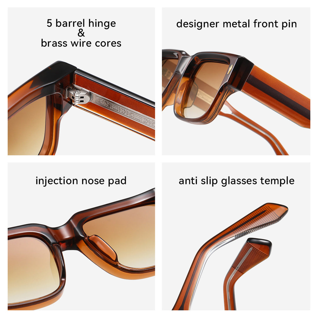 Women's sunglasses in modern, angular design Bowlift