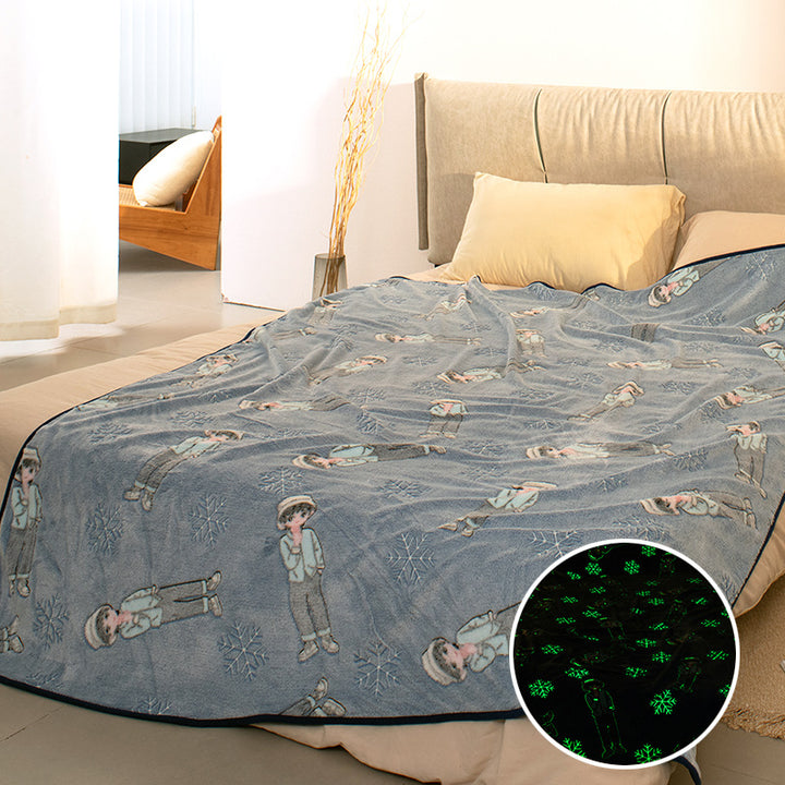 Women's cuddle blanket with gaming motif Bowlift