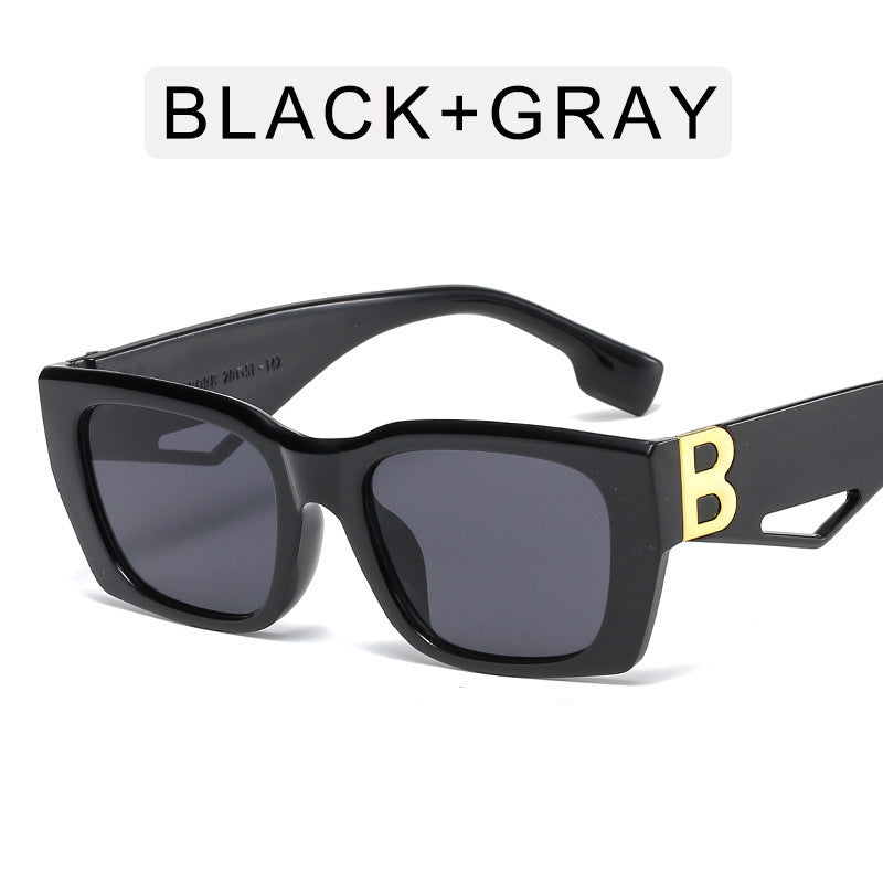 Women’s fashionable geometric sunglasses with unique design elements Bowlift
