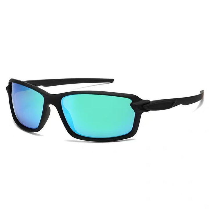 Men's sporty polarized sunglasses with lightweight flexible nylon frame and slip-resistant temples Bowlift