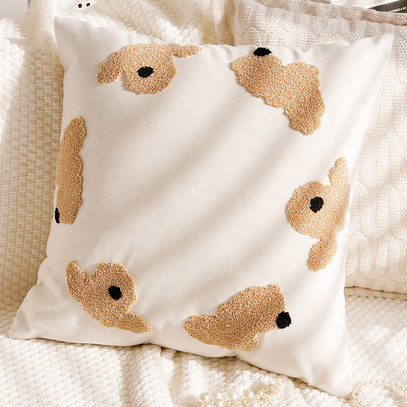 Ladies Structured Pillowcase with Elegant Striped Design Bowlift