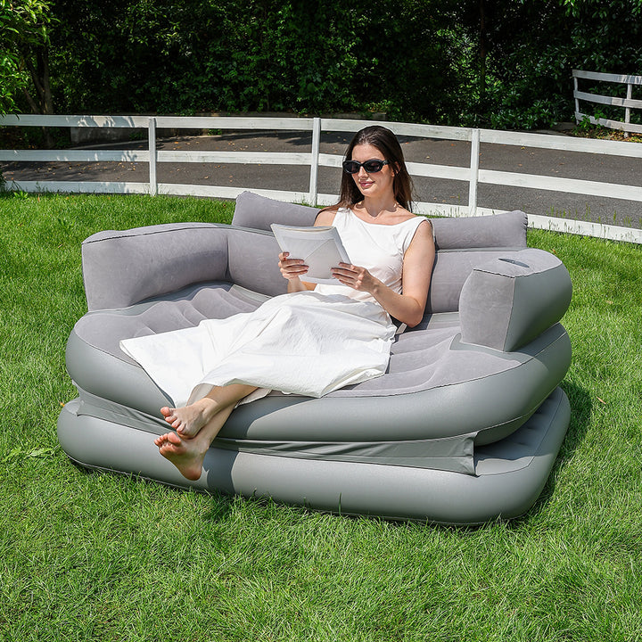 Women Multifunctional Inflatable Sofa Bed Bowlift