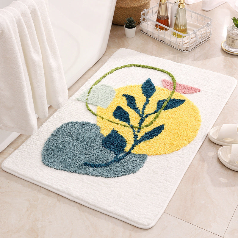 Coastal-Themed Memory Foam Bath Mat
