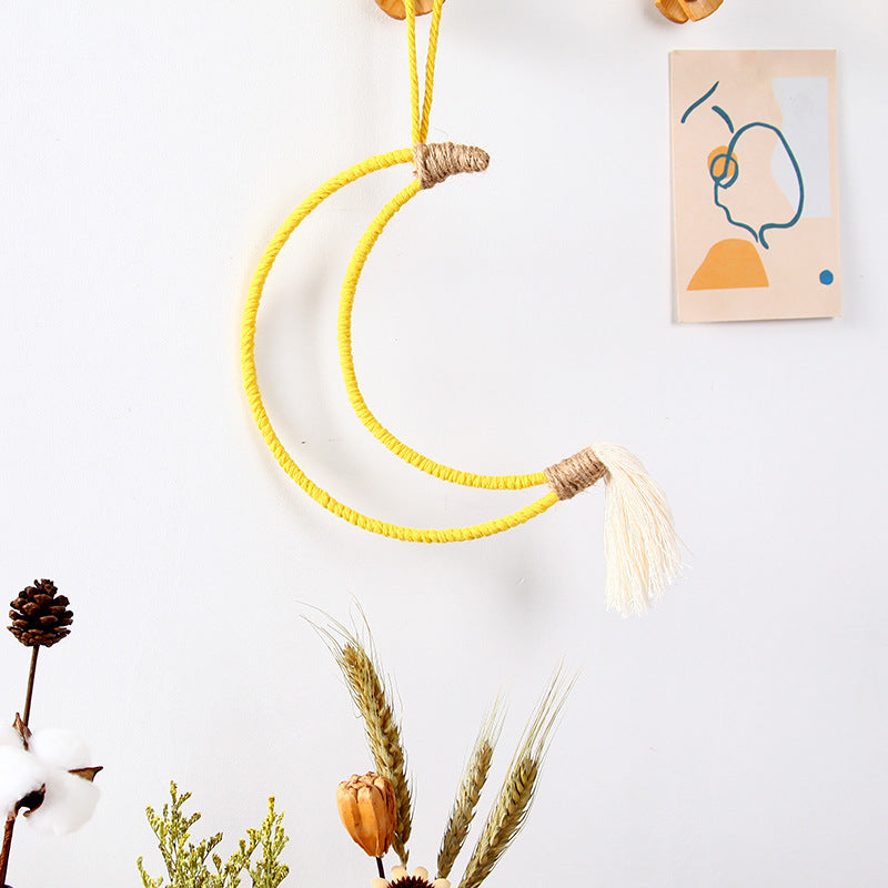 Macrame Crescent Wall Decor Bowlift