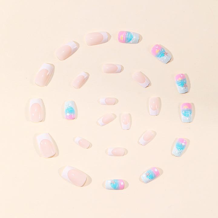Coastal-Inspired Nail Art Set Bowlift