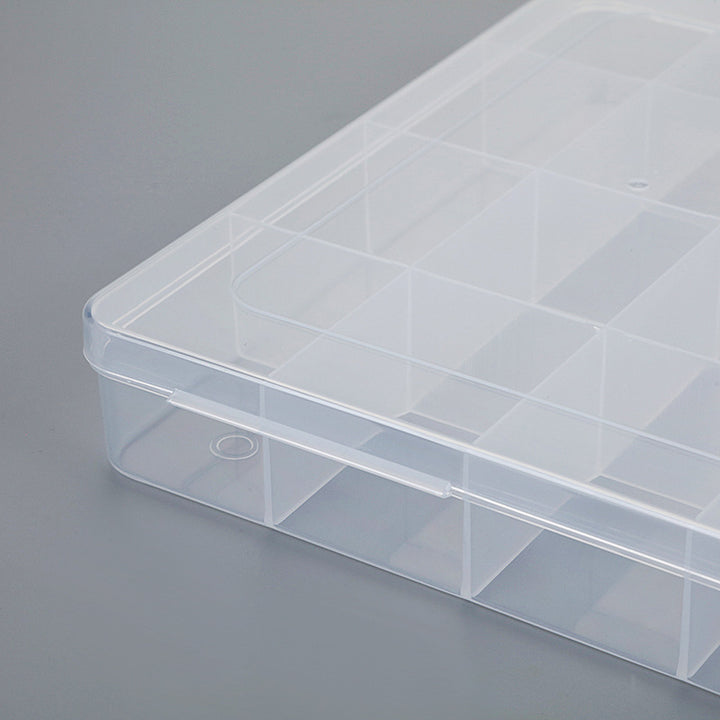 Multi-Divided Clear Craft Storage Organizer Bowlift