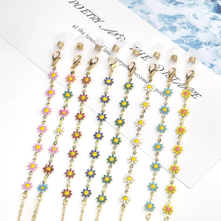 Floral Design Eyewear Chain Bowlift