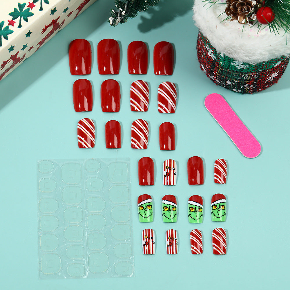 Creative Christmas Art Nails Bowlift