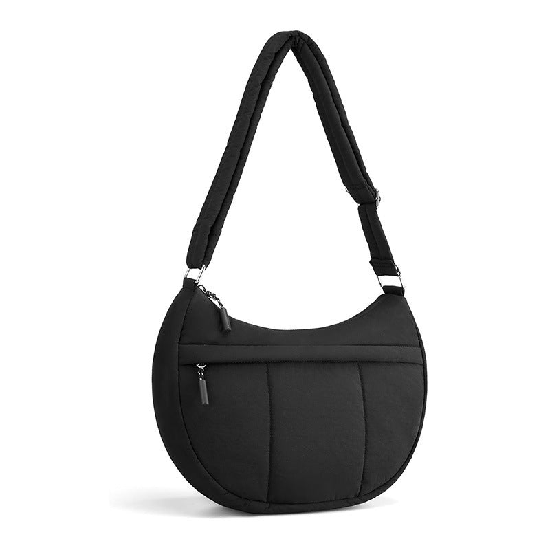 Practical shoulder bag with padded shoulder strap Bowlift