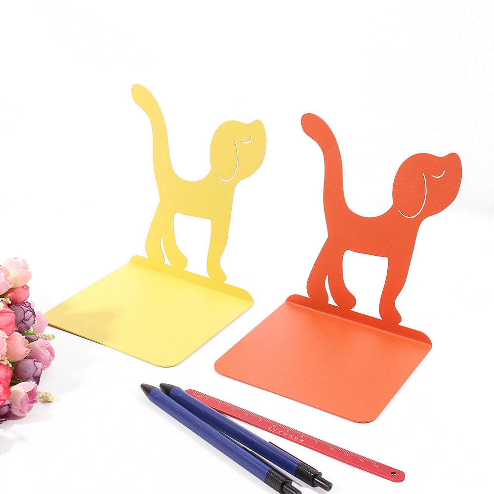 Cat-Shaped Decorative Bookends
