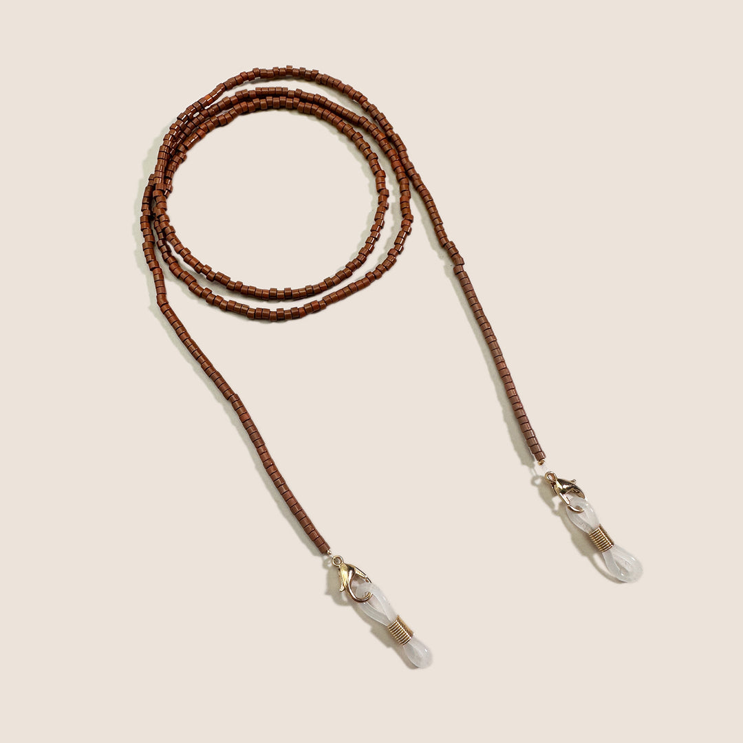 Beaded Eyewear Retainer Chain Bowlift