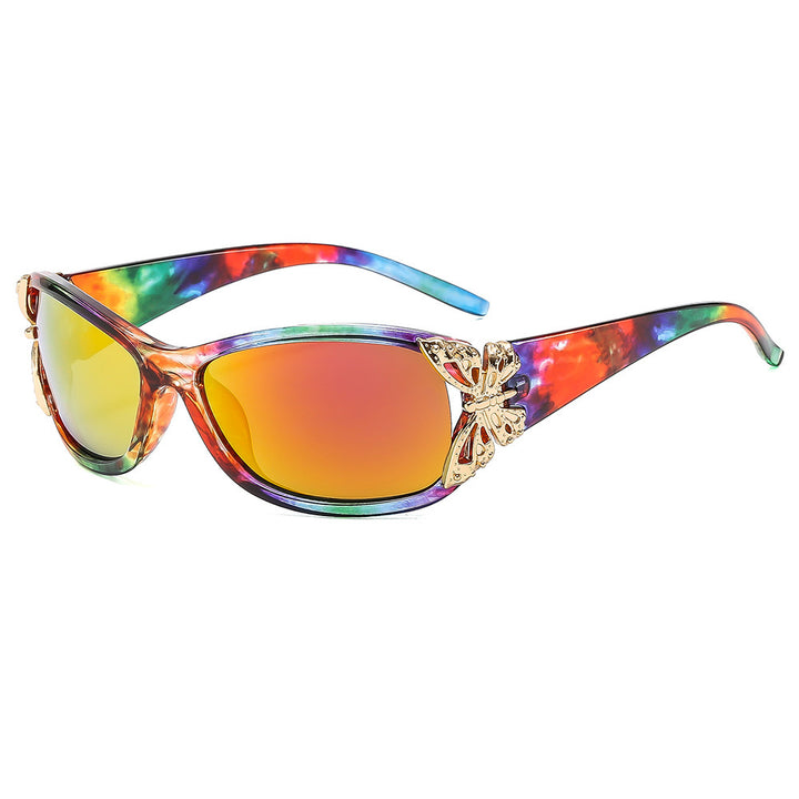 Fashion-Forward Butterfly-Embellished Sunglasses Bowlift