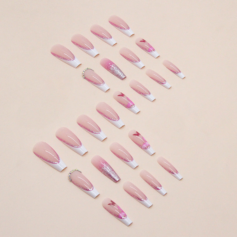 Decorative Butterfly Nail Art Extensions Bowlift