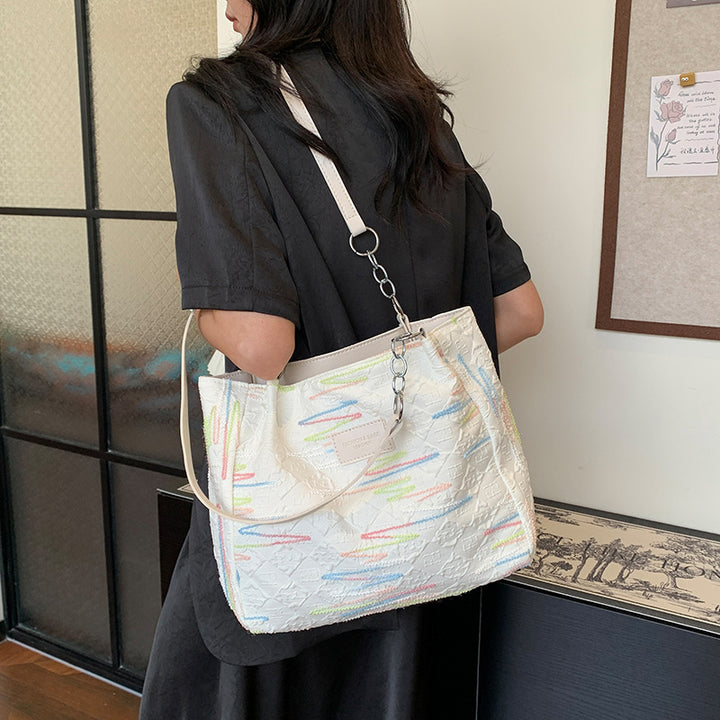 WoColorful Embroidered Hobo Bag Bowlift