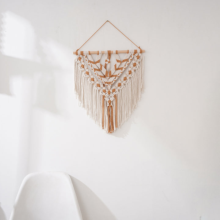 Macrame Geometric Wall Tapestry Bowlift