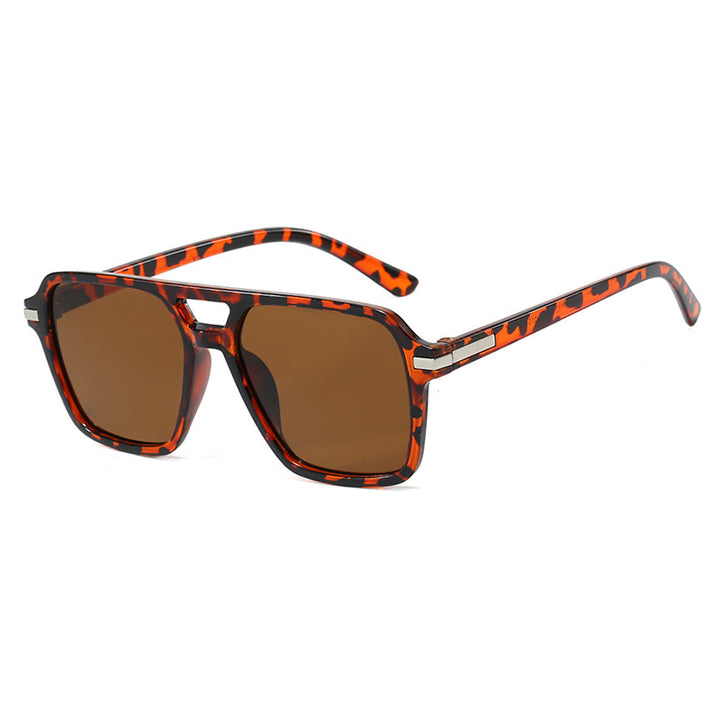 Women's fashionable rectangular sunglasses with stylish design and UV protection Bowlift