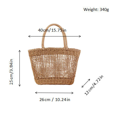 Handcrafted Basket Bag Bowlift