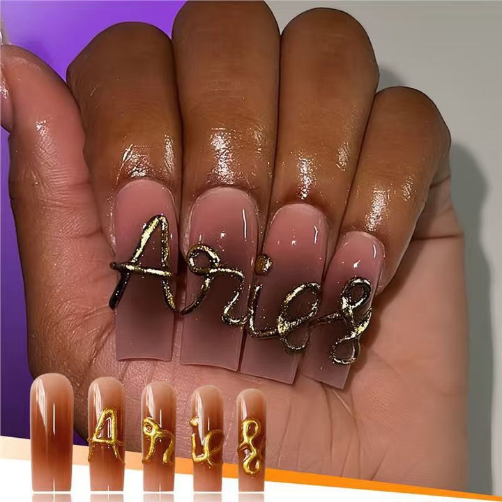Elaborate Customizable Acrylic Nail Set Bowlift