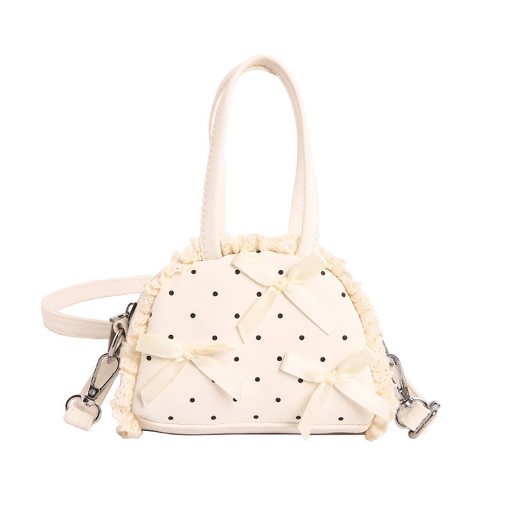 WoCharming Bow-Embellished Everyday Handbag Bowlift