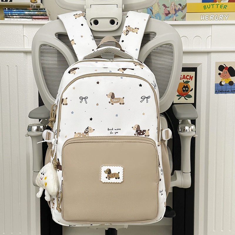 Playful Dog-Themed Backpack