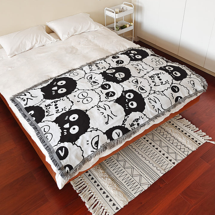 Bohemian Patterned Throw Blanket