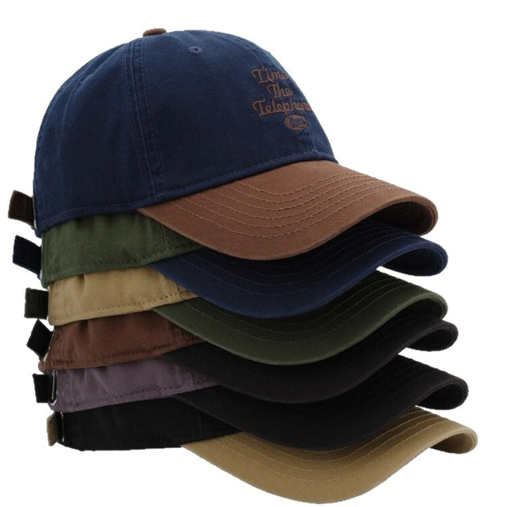 Men's Adjustable Embroidered Cap Bowlift