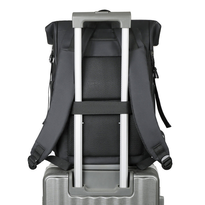 Roll-Top Waterproof Urban Backpack Bowlift