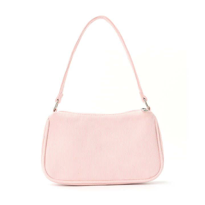 Fashionable shoulder bag with elegant ribbed design Bowlift