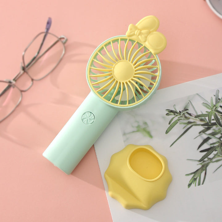 Women portable hand fan in cute design Bowlift