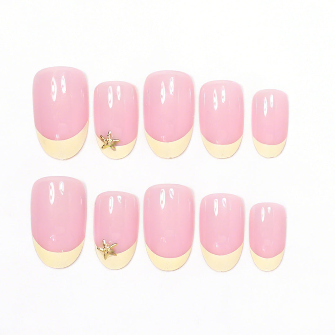 Elegant Starfish Accent Nail Art Set Bowlift