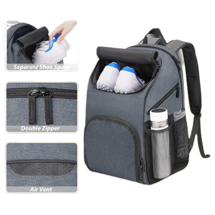 Sports Equipment Storage Backpack Bowlift