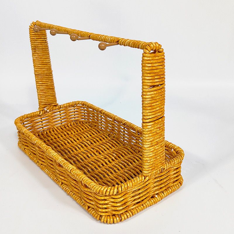 Unisex Practical Picnic Basket with Handle Bowlift