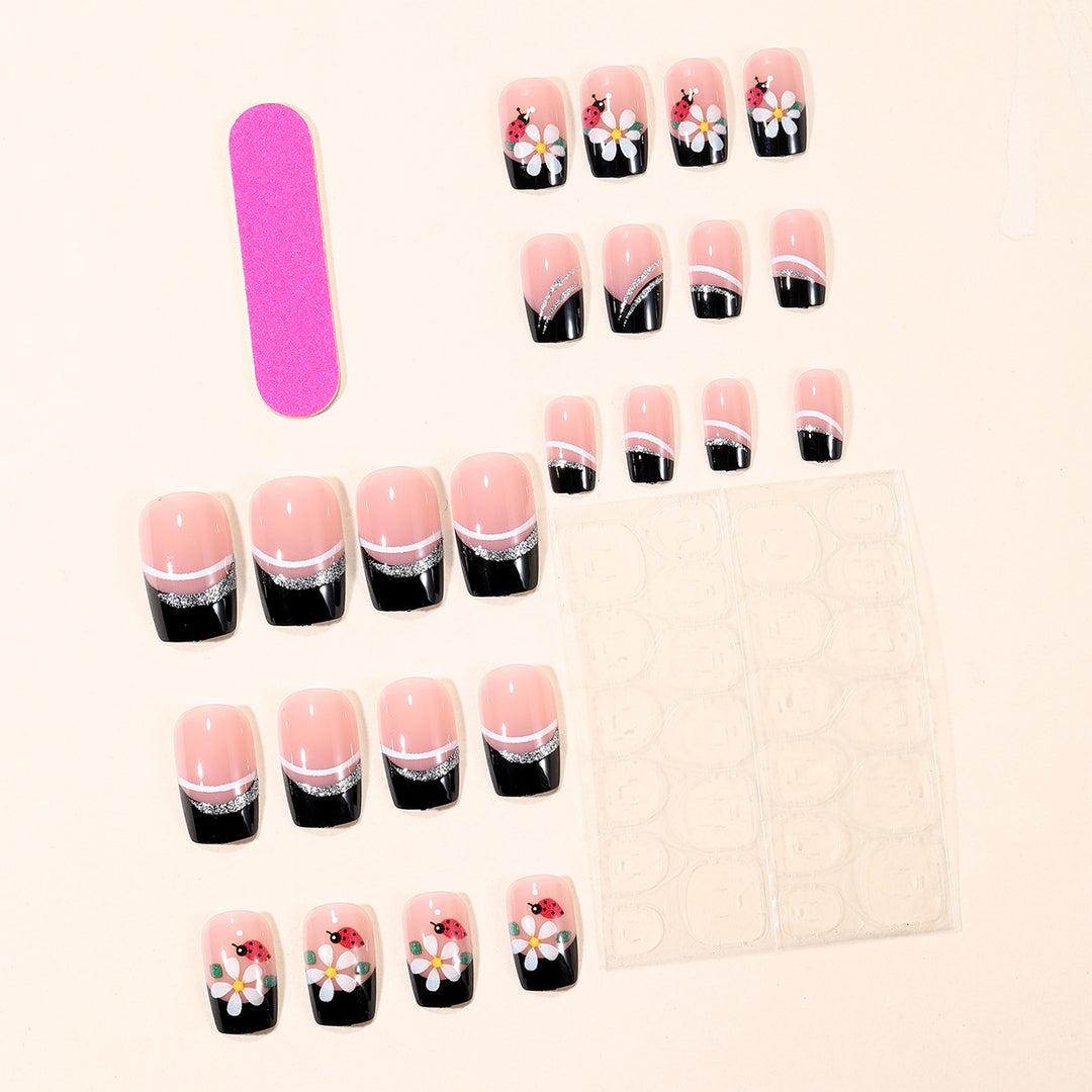 Decorative Floral Nail Art Extensions Bowlift 1789713286