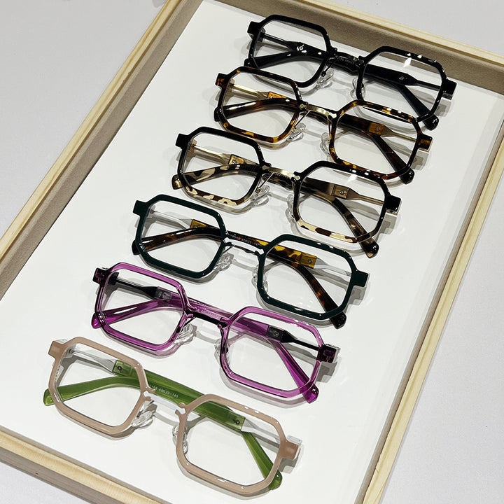 Modern Geometric Rectangle Sunglasses Bowlift