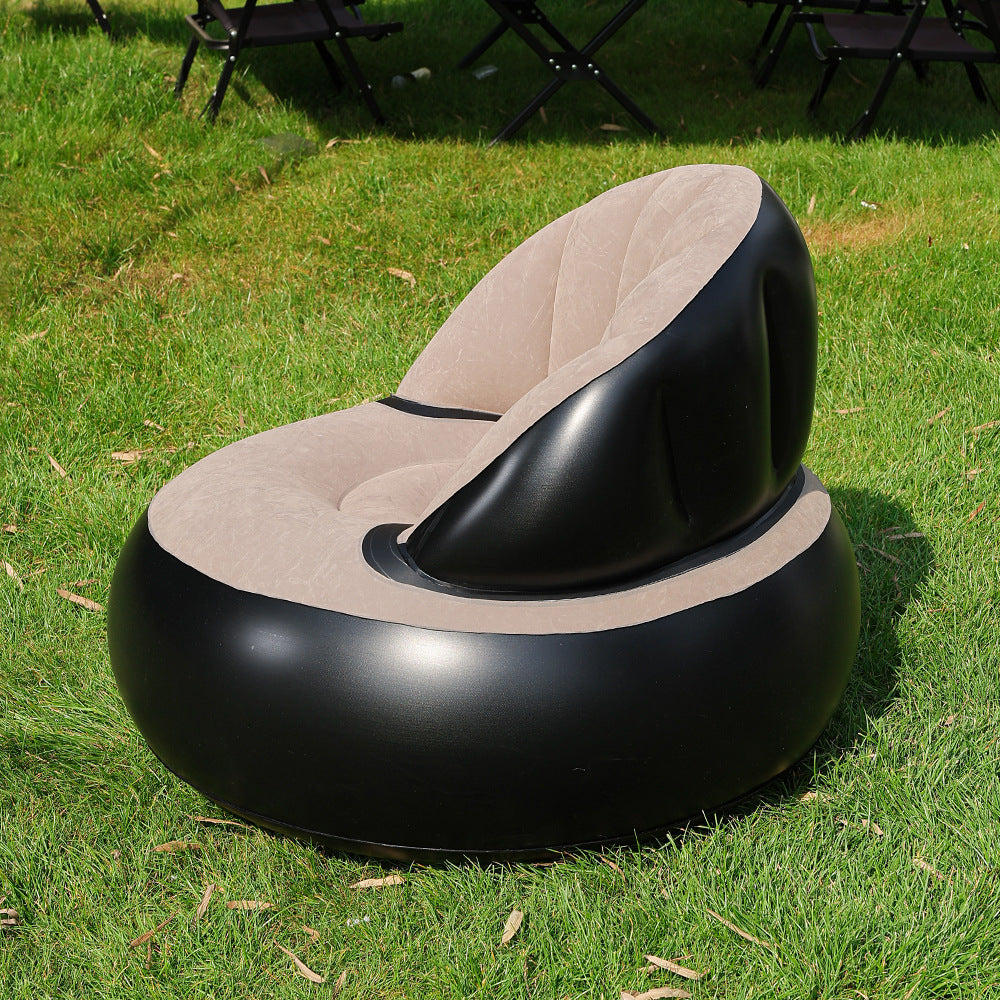 Women's Inflatable Comfort Chair with Soft Surface Structure Bowlift