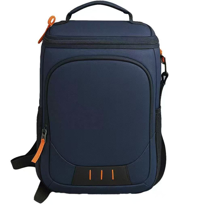 Unisex nan insulated lunch backpack with cooler compartment, front pocket and adjustable shoulder straps Bowlift