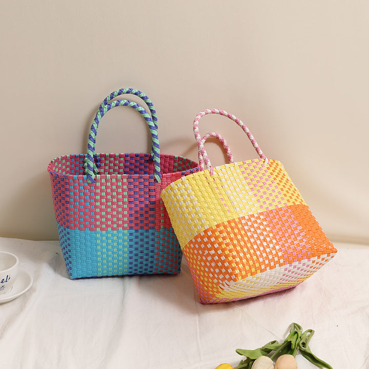 Braided shopping and beach bag Bowlift