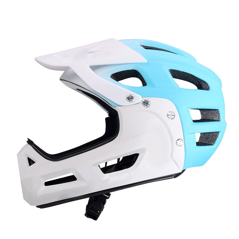 Full-Face Mountain Biking Helmet Bowlift
