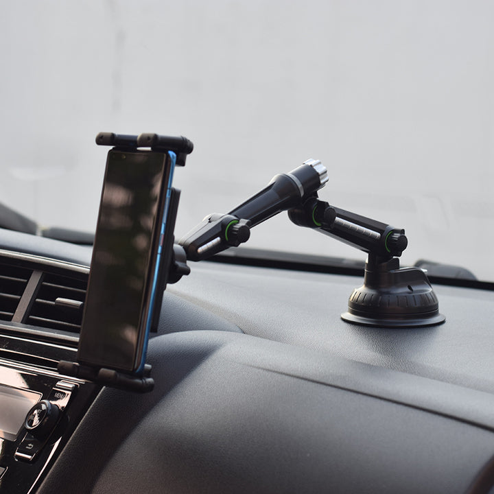 adjustable telescopic car windshield tablet holder with heavy duty suction mount Bowlift